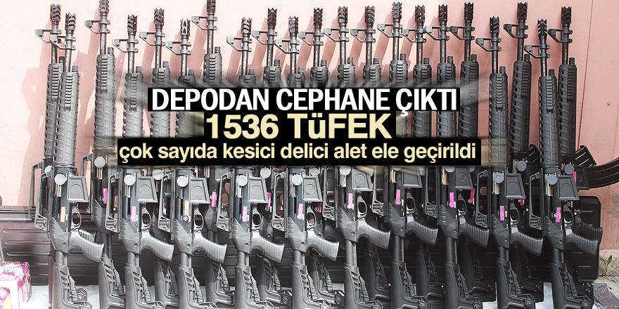 Konya'da kaçak silah operasyonu