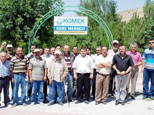 Organik tarım kursuna ilgi