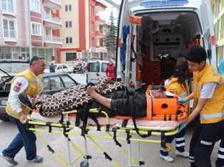 Beyşehir'de trafik kazası: 1 yaralı