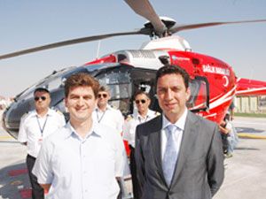 Konya ambulans helikopterine kavuştu