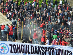 Zonguldak’ta futbol terörü