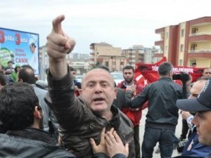 Samsun'da 'Akiller'i istemiyoruz' protestosu