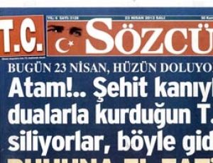 Sözcü’den 23 Nisan’a özel isim değişikliği: T.C