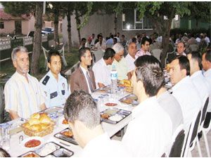 Çeltik Kaymakamı Karaca iftar verdi