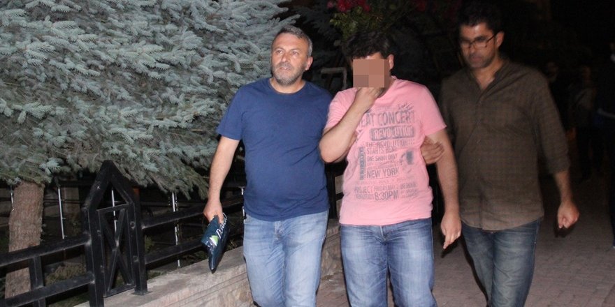 10 gün önce beraat eden eski yüzbaşı gaybubet evinde yakalandı