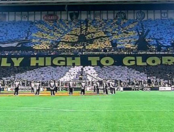 Fenerbahçe'den muhteşem bir koreografi