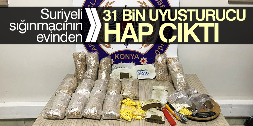 Konya'da uyuşturucu operasyonu