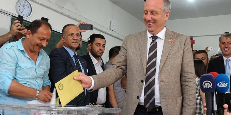 İnce’nin oy kullandığı sandıktan Erdoğan çıktı