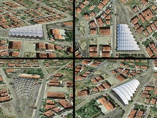 Akşehir'de Gazi Pazarı'nın üzeri kapatılıyor