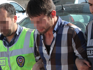 Çantayı karnına gizleyerek çaldı