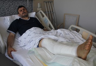 Ömer Sayık'ın tedavisi sürüyor
