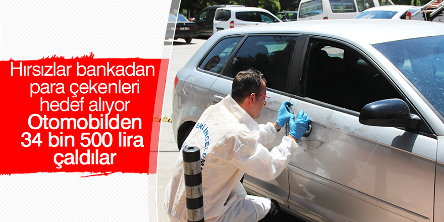 Konya'da otomobilden hırsızlık