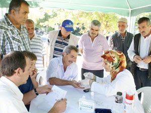 Aksaray'da ücretsiz şeker ölçümü hizmeti