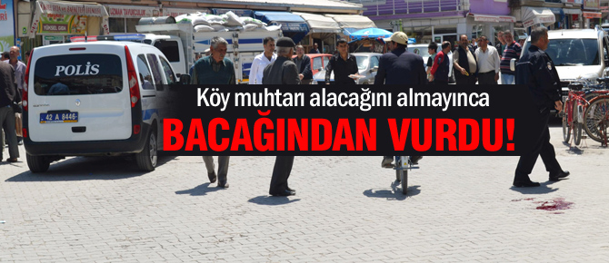 Ereğli'de silahlı yaralama