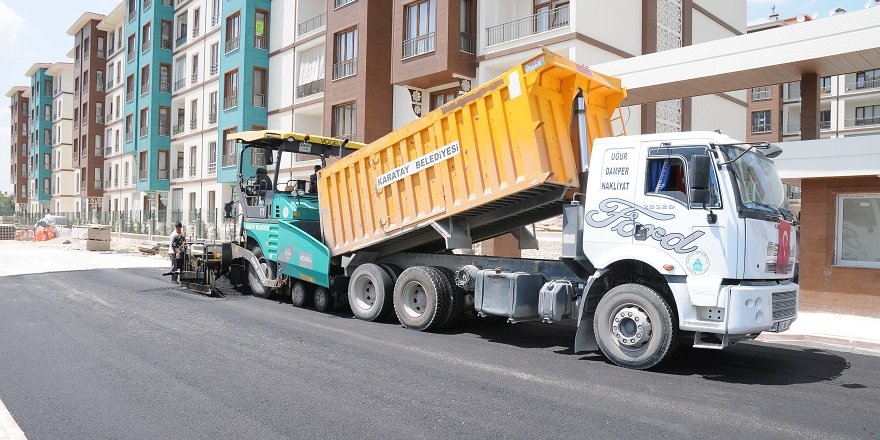 Karatay asfalt rekoru kırıyor