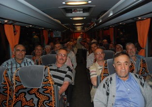 Emekliler şehitler diyarını ziyaret etti