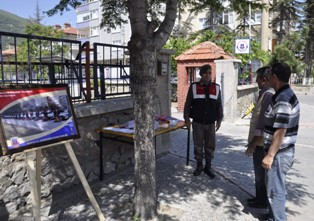 Akşehir jandarmasından sergi