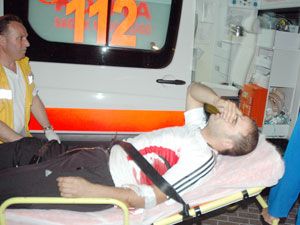 Yol vermeyen sürücüyü bıçakladı