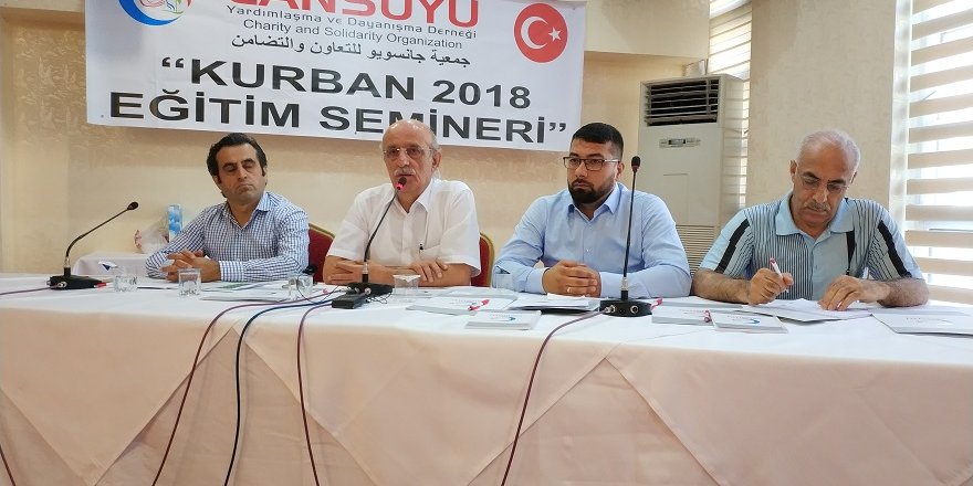 Cansuyu 26 ülkede kurbanları ihtiyaç sahiplerine ulaştıracak