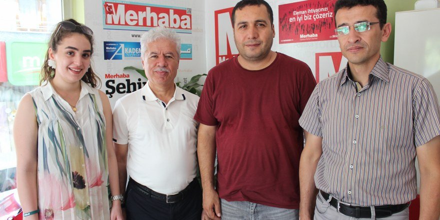 Yeşilay'dan Merhaba Gazetesi’ne ziyaret