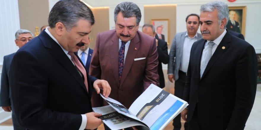 Başkan Kale Ankara’da bir takım ziyaretlerde bulundu