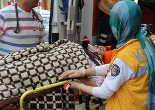 Pencereden düşen çocuk yaralandı