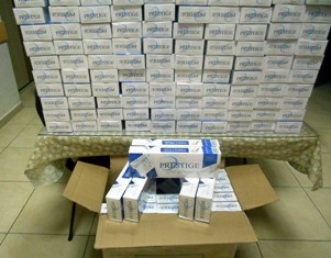 2 bin paket kaçak sigara ele geçirildi