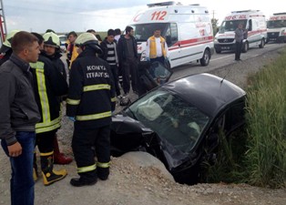 Konya'da feci kaza: 4 ölü