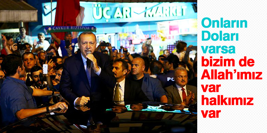 Erdoğan: Çeşitli kampanyalar yürütüyorlar