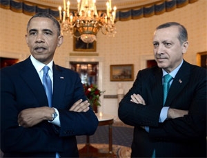 Erdoğan ve Obama’nın tek yumurta pozu!