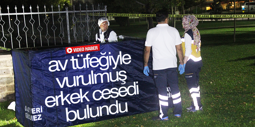 Konya'da erkek cesedi bulundu