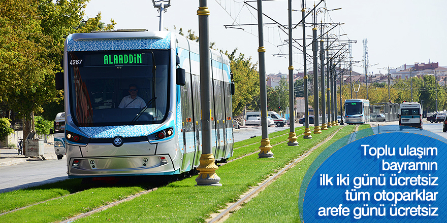 Konya'da bayram hazırlıkları bitti