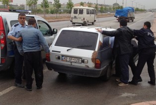 Katil, nefes kesen kovalamaycayla yakalandı