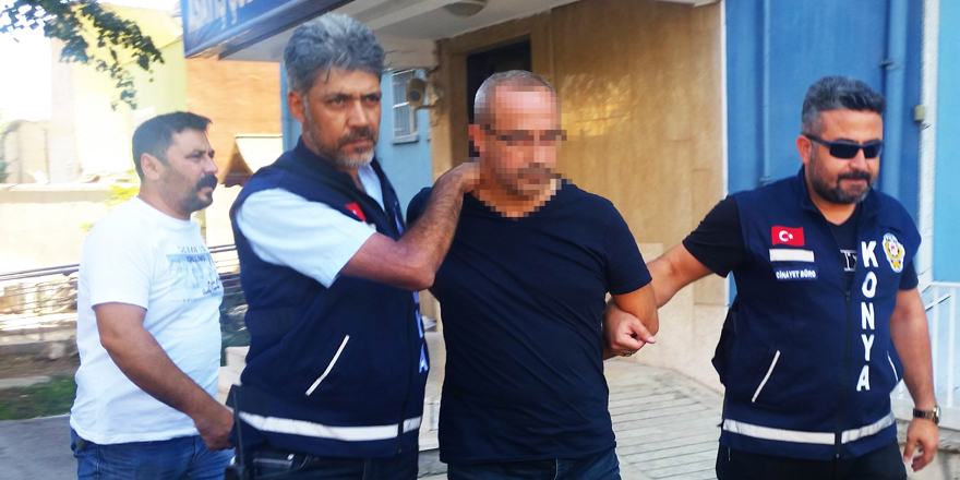 Konya’da Azeri kadını öldüren galerici Antalya’da sahte kimlikle yakalandı