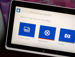 Photoshop Express Windows 8'e geldi