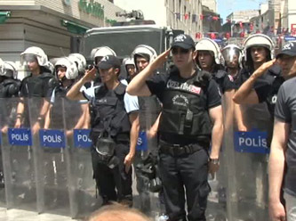 Gösteriye damgasını vuran görüntü!