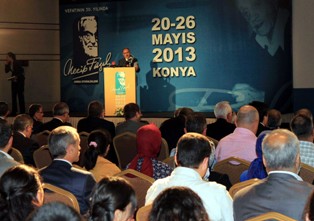 Konya'da Necip Fazıl anılıyor