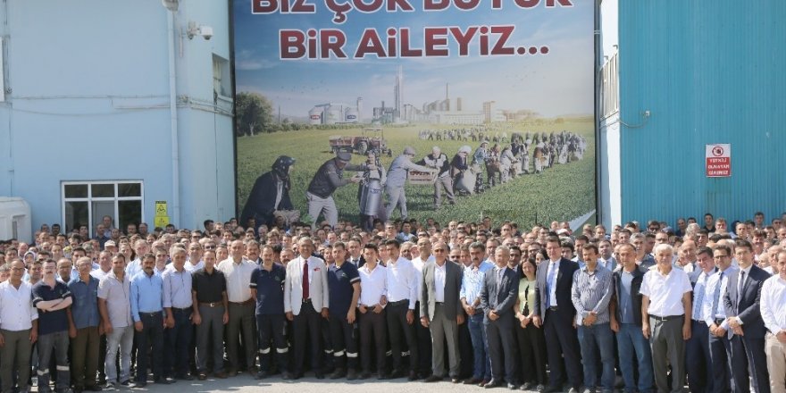 Konya Şeker ailesi bayramlaştı