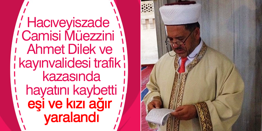 Diyanet camiasının acı kaybı