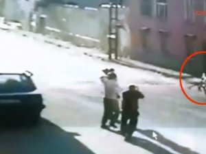 İnanılmaz ama burnu bile kanamadı