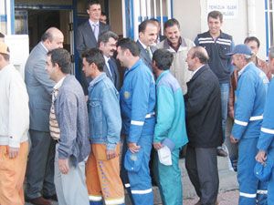 Selçuklu’da Altay personelle bayramlaştı