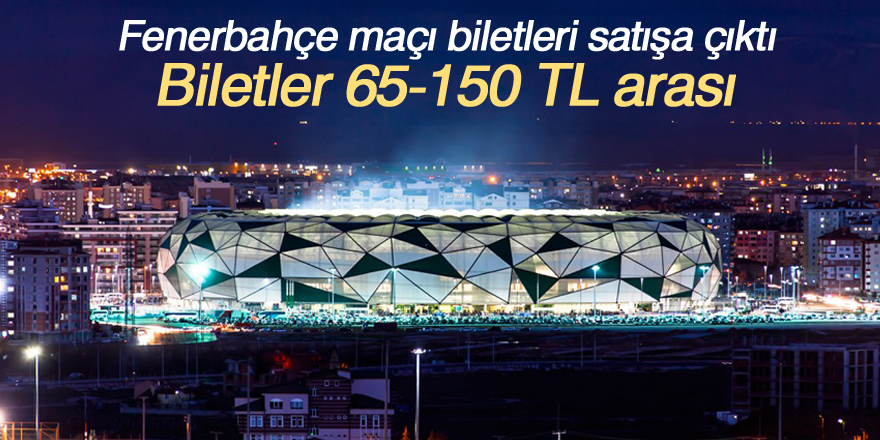 Atiker Konyaspor - Fenerbahçe maçı biletleri satışa çıkıyor