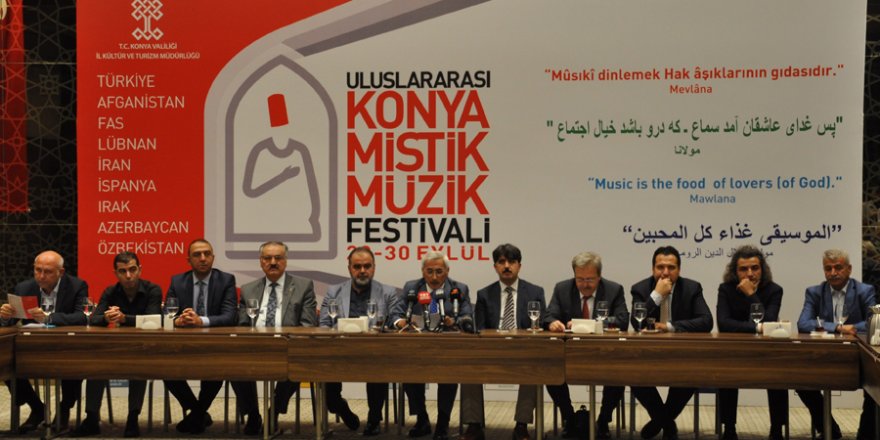 15. Uluslararası Konya Mistik Müzik Festivali başlıyor