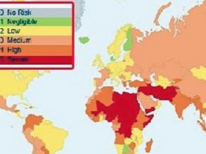 Dünyanın risk haritasında Ortadoğu