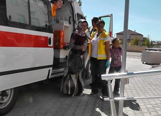 Kulu'da trafik kazası: 1 yaralı