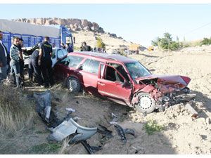 Aksaray'da trafik kazası: 8 yaralı