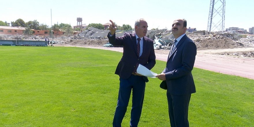 Altay: "Eski Stadyumun Millet Bahçesine dönüşmesi büyük bir vizyon"