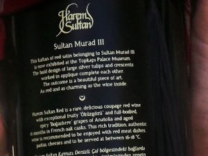 Padişah isimleri şarap markası yapılmış