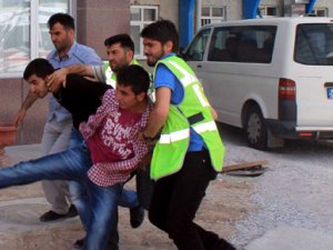 Konya'da hırsızlık şüphelisi polise zor anlar yaşattı