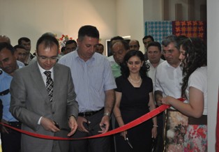 Cihanbeyli'de yıl sonu sergisi açıldı